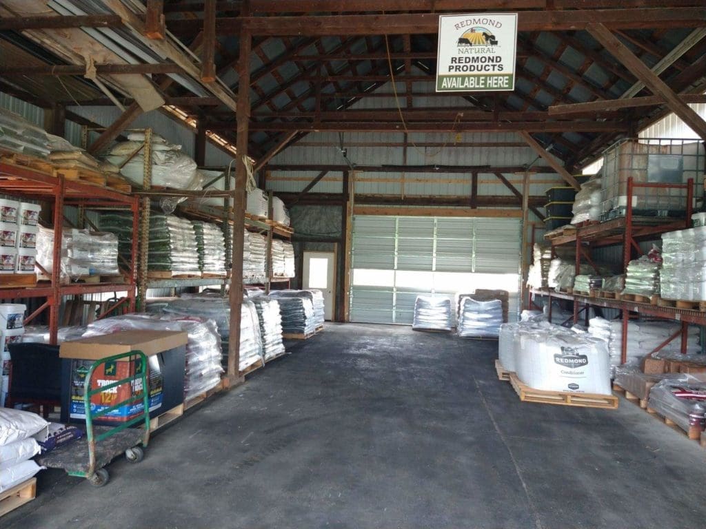 Stoltzfus Mineral Supply warehouse